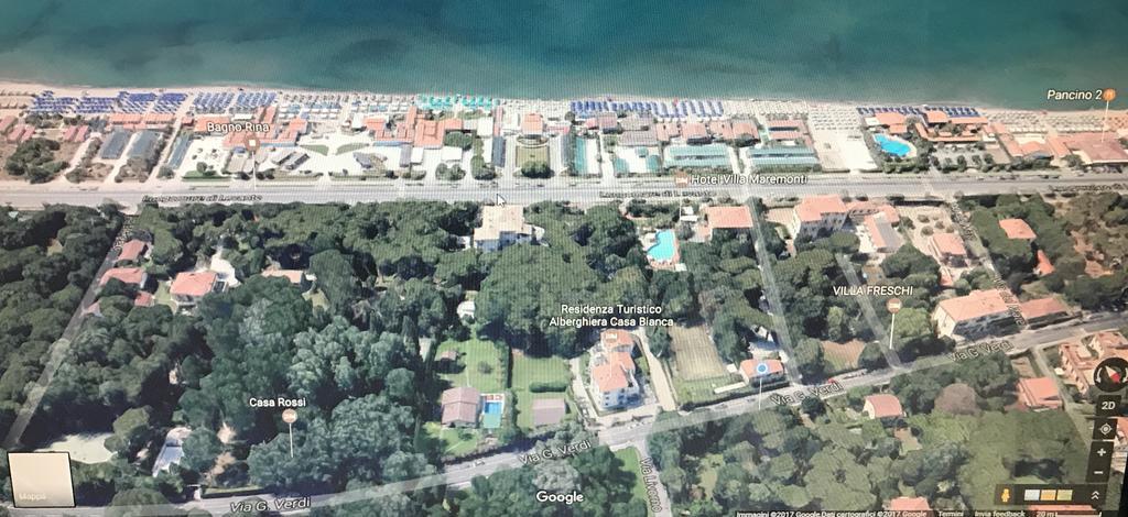 Residence Casa Bianca Marina di Massa Buitenkant foto